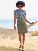 heine Shirt met korte mouwen Gedessineerd shirt (1-delig)