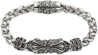 Bruno Banani Edelstalen armband Sieraad cadeau armband draak kruis orn...