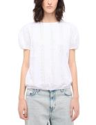 MUSTANG Blouse met korte mouwen Damesstijl Assaria