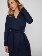 Vila Korte jas VICOOLEY COLLAR BELT COAT - NOOS