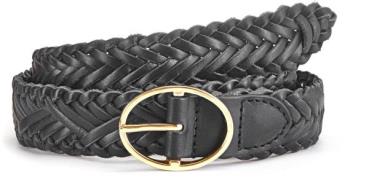 Lascana Leren riem Heupriem Vlechtriem, broekriem, riem van leer voor ...