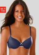 Lascana Bh met steuncups met beugel, van zijdeachtige microvezel