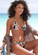 Lascana Bikinibroekje Salsa met sierringen en geweldig bloemenprint