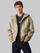 Calvin Klein Allweatherjack TECHNICAL JACKET Logodruk, steekzakken