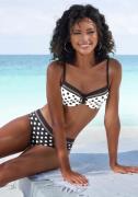 Lascana Beugelbikini met schattige stippen