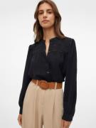 Vero Moda Blouse met lange mouwen VMEMMA LS LACE SHIRT WVN GA NOOS