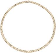 Firetti Pantserketting Sieraad cadeau goud 585 halsketting 6 mm breed
