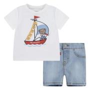 Levi's Kidswear T-shirt short LVB LEVI 3D SAILING DENIM SET (set, 2-de...