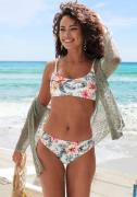 Lascana Bustierbikinitop Salsa met mooie bloemenprint