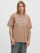 Jack & Jones Shirt met ronde hals JJEDOVER PRINT TEE SS CREW NECK