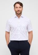 Eterna Overhemd met korte mouwen Comfort fit NON IRON (strijkvrij)