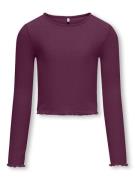 KIDS ONLY Shirt met lange mouwen KOGNELLA L/S O-NECK TOP JRS NOOS