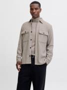 Jack & Jones Overhemd met lange mouwen JPRRAYLE MELANGE SOLID L/S OVER...