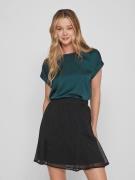 Vila Shirt met korte mouwen VIELLETTE S/S SATIN TOP - NOOS