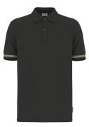 Joop Jeans Poloshirt Amare met gestreepte details aan de mouwen