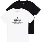 Alpha Industries Shirt met ronde hals Basic T 2 Pack (set, 2-delig)