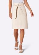 CREATION L PREMIUM Leren rok