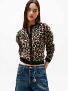 TOMMY JEANS Vest TJW LEOPARD CARDIGAN
