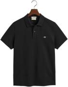 Gant Poloshirt SLIM SHIELD SS PIQUE POLO met logoborduursel op borstho...