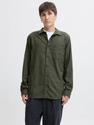 Jack & Jones Overhemd met lange mouwen JJECLASSIC MELANGE SHIRT L/S NO...