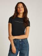 TOMMY JEANS Shirt met korte mouwen TJW SLIM LINEAR TEE EXT