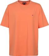 Tommy Hilfiger Big and Tall T-shirt Stretch Oranje