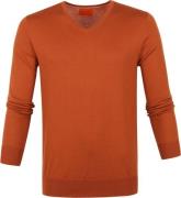 Suitable Merino Aron Pullover Oranje