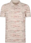 State Of Art Polo Print Beige