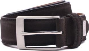 Profuomo Riem Suede Donkerbruin