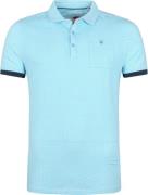 Blue Industry Polo M83 Aqua Blauw