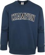 Champion Sweater Logo Navy