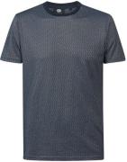 Petrol T-Shirt Zigzag Navy