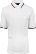 Tommy Hilfiger Big And Tall Poloshirt Wit