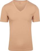 OLYMP T-Shirt V-Hals Nude