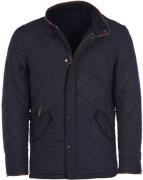 Barbour Quilted Jas Powell Donkerblauw