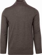 Profuomo Turtleneck Trui Merino Taupe