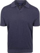 Suitable Polo Riva Linnen Navy