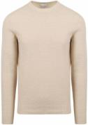 Profuomo Pullover Textured Ecru