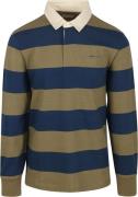 Gant Rugger Polo Groen Blauw