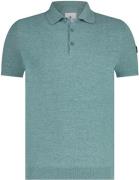 State Of Art Knitted Poloshirt Groen