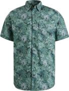 Vanguard Short Sleeve Overhemd Print Groen