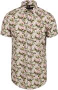 Suitable Short Sleeve Overhemd Print Jungle Groen