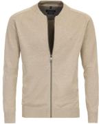 Casa Moda Vest Zip Beige