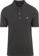 Lyle and Scott Polo Plain Antraciet