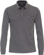 Casa Moda Polo Long Sleeves Grijs