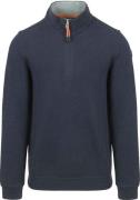 NZA Half Zip Trui Samuel Navy