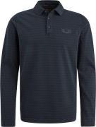 PME Legend Longsleeve Poloshirt Streep Navy