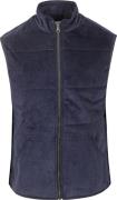 KnowledgeCotton Apparel Corduroy Bodywarmer Navy