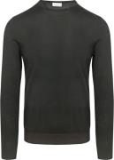 Profuomo Pullover Merinowol Zwart