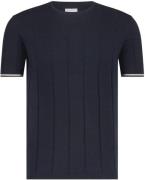 State Of Art Knitted T-Shirt Navy